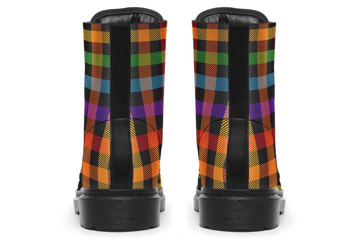 Boots-RainbowCheckered-YWV-36328-HFboots-Blk-STR5-YWV.jpg