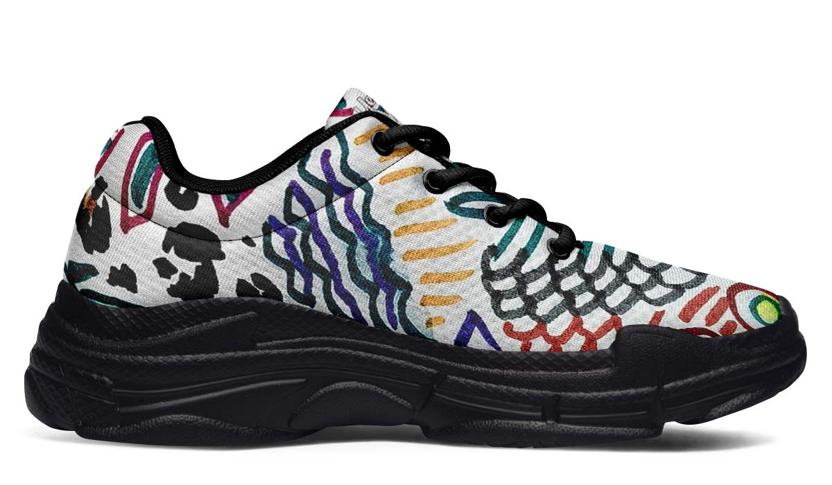 Chunkysneakers-105ColorfulDoodleAndAnimalPattern04491-BW-YWV-STR3.jpg